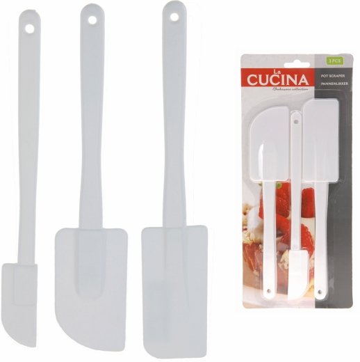 La Cucina - Set med degskrapa - 3 delar