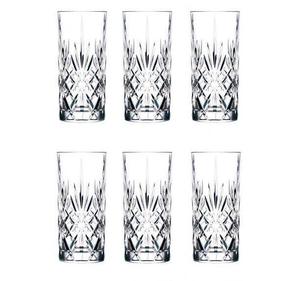 Lyngby Glas - Melodia Highball 36 cl - 6 st.