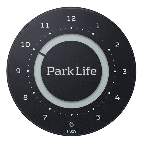 Park Life - Parkeringsklocka - kolsvart