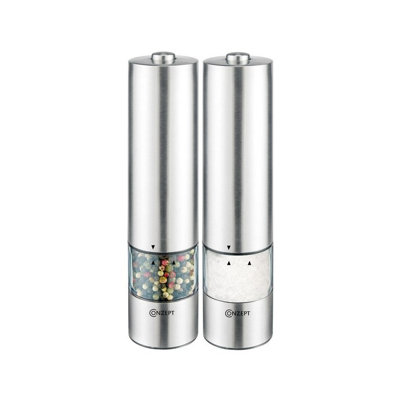 Conzept - Elektriskt salt- och pepparset - Stål