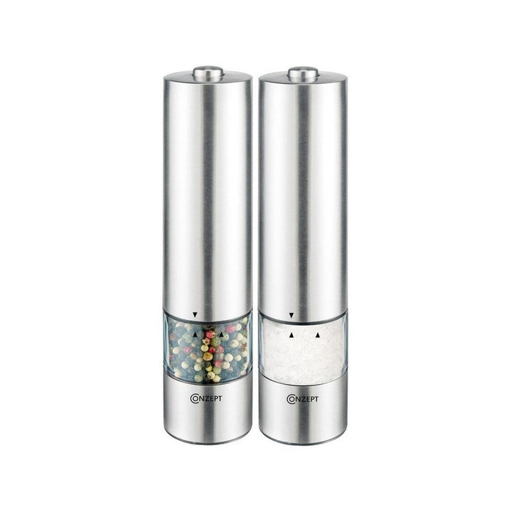 Conzept - Elektriskt salt- och pepparset - Stål