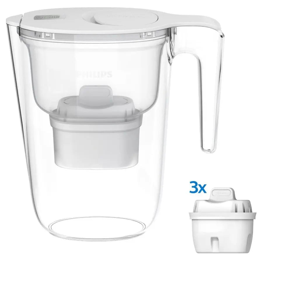 Philips - vattenfilterkanna 2,6 L inkl. 3 filter