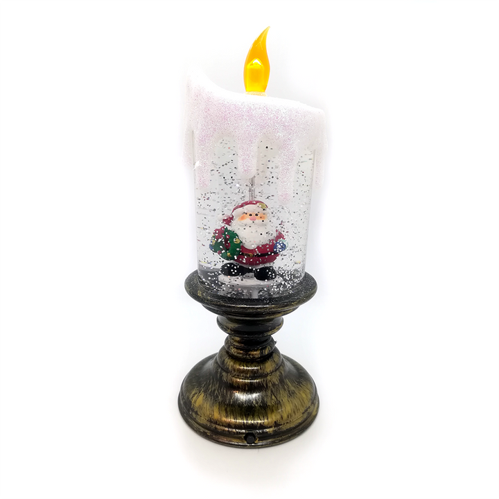 Conzept Christmas - Snöljus med jultomten - 14x27,5 cm