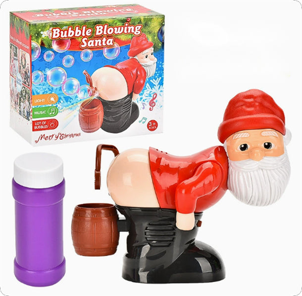 Sæbebobblemaskine - julemand