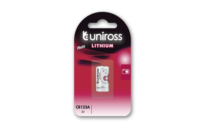 Uniross Litium CR123A 3V - BL1