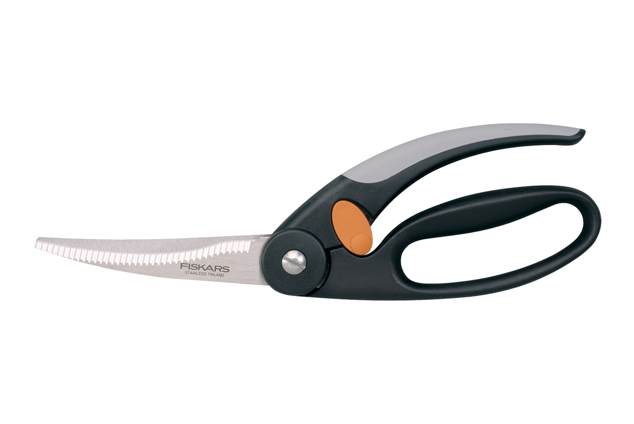 Fiskars - Fjäderfä sax softouch - 25 cm.