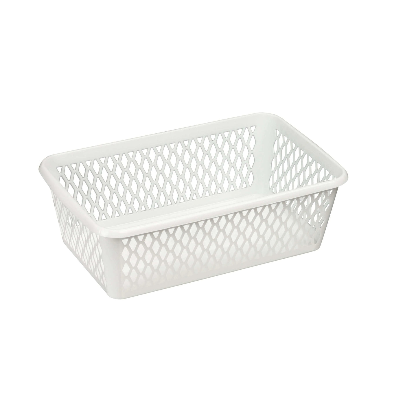 Plast1 - Korg medium vit