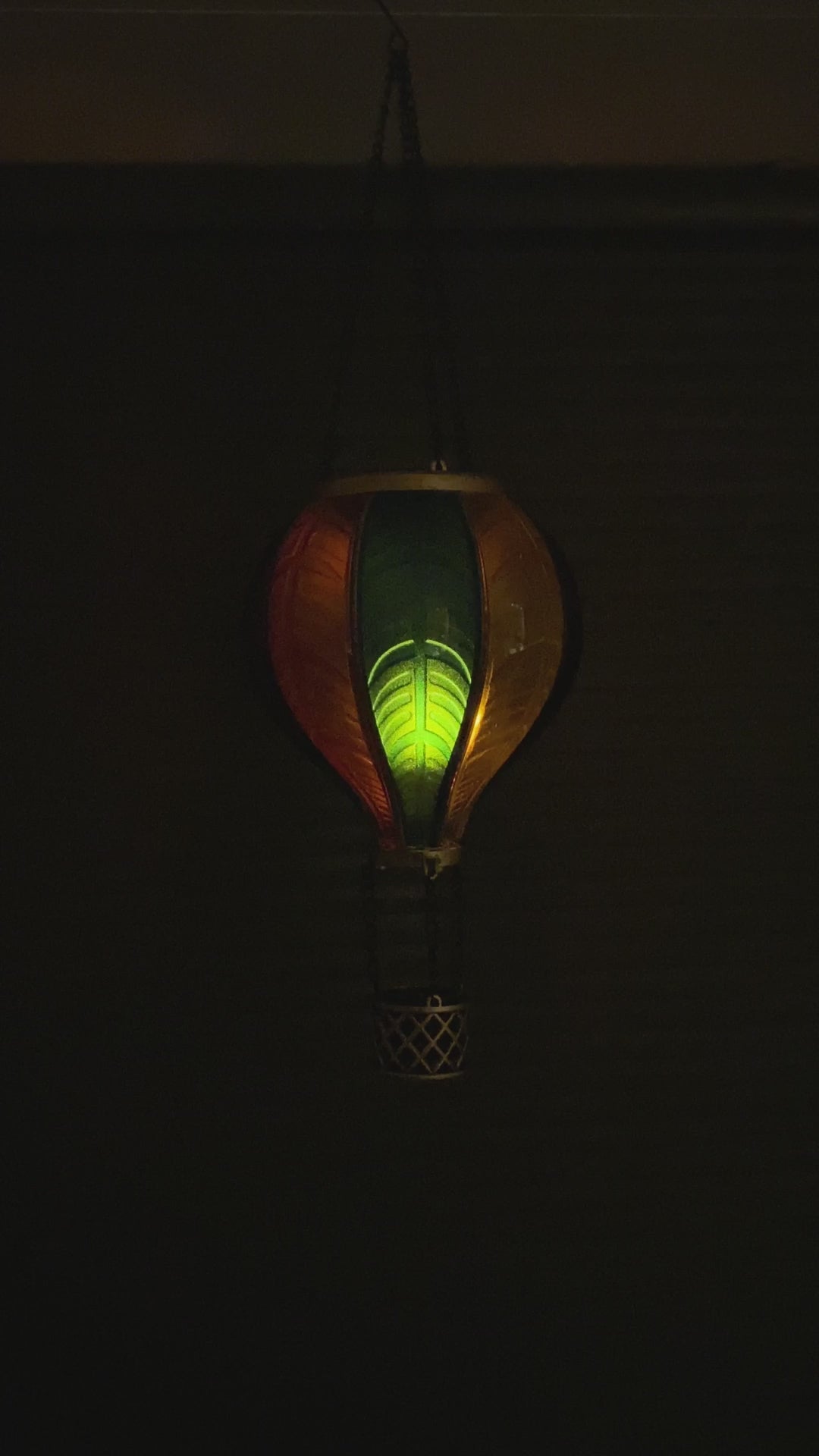 Conzept - Solcellsdriven luftballong - medium - med flameffekt