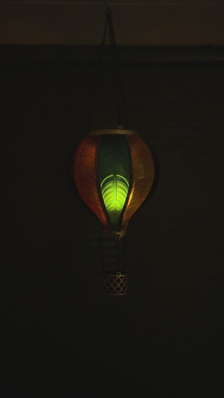 Conzept - Solcellsdriven luftballong - medium - med flameffekt