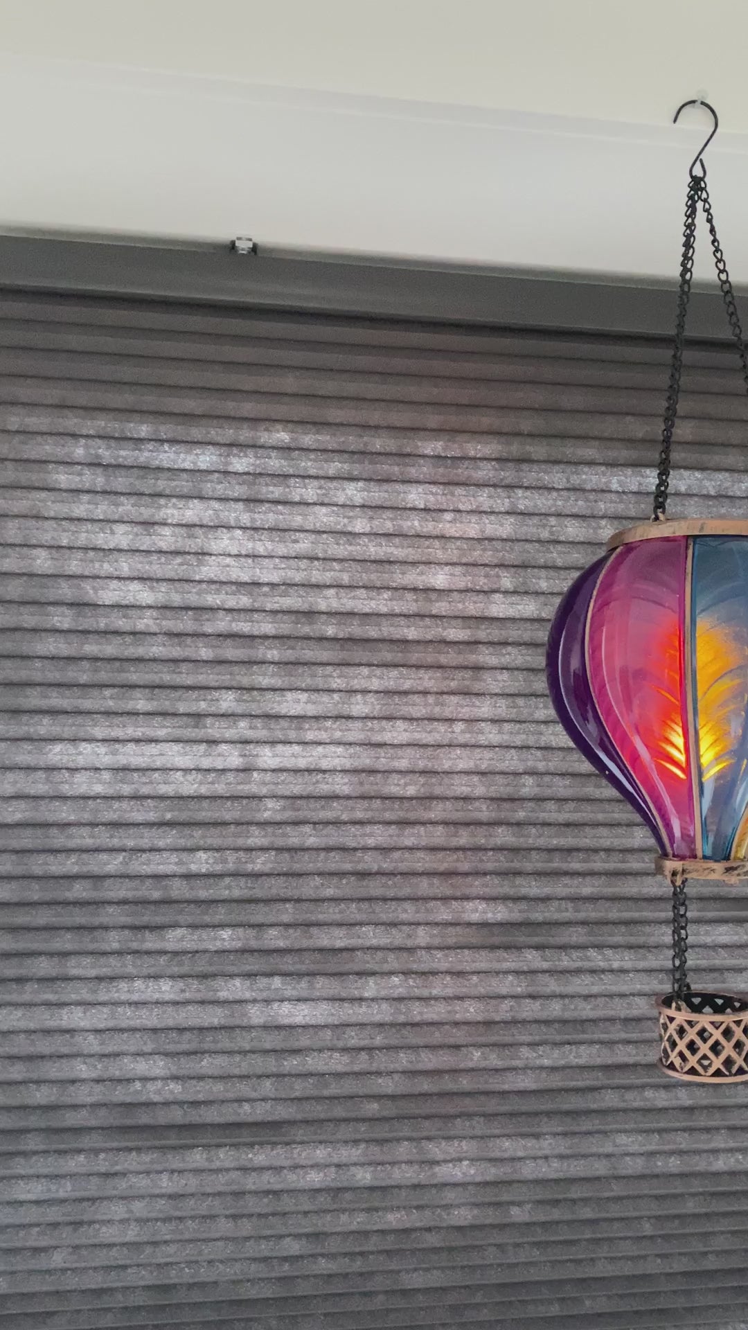 Conzept - Solcellsdriven luftballong - medium - med flameffekt