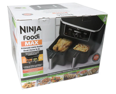 Ninja - Fritös AF400EU max med dubbla zoner 4,75+4,75 L