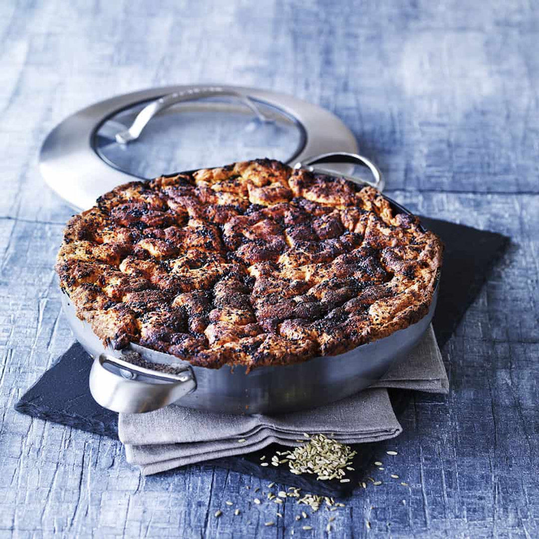 Scanpan - CTX Kockpan med lock 32 cm