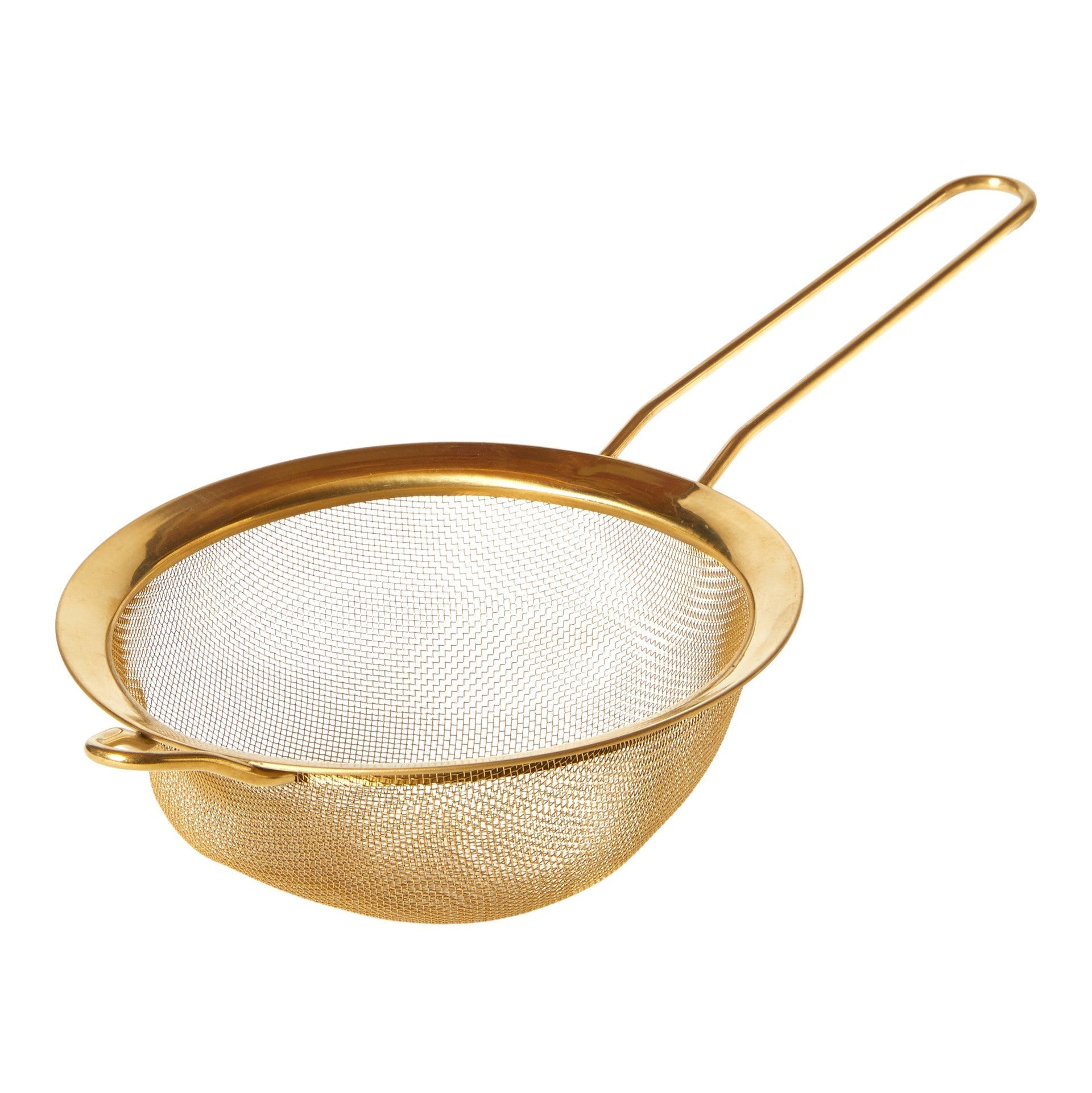 Stor sil - guldfärgad 16x34 cm rostfritt stål