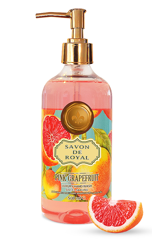 Savon De Royal - Tropic handtvål 500 ml - Rosa Grapefrukt