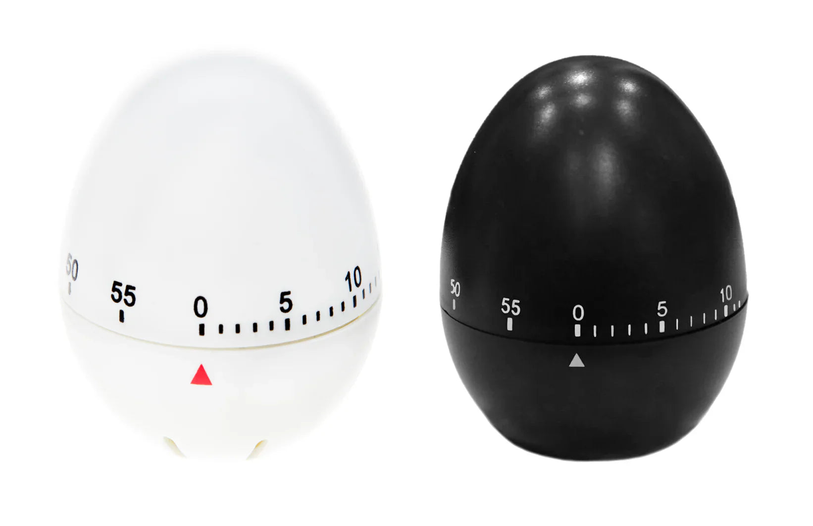 Daglig - Minutklocka ägg svart/vitt