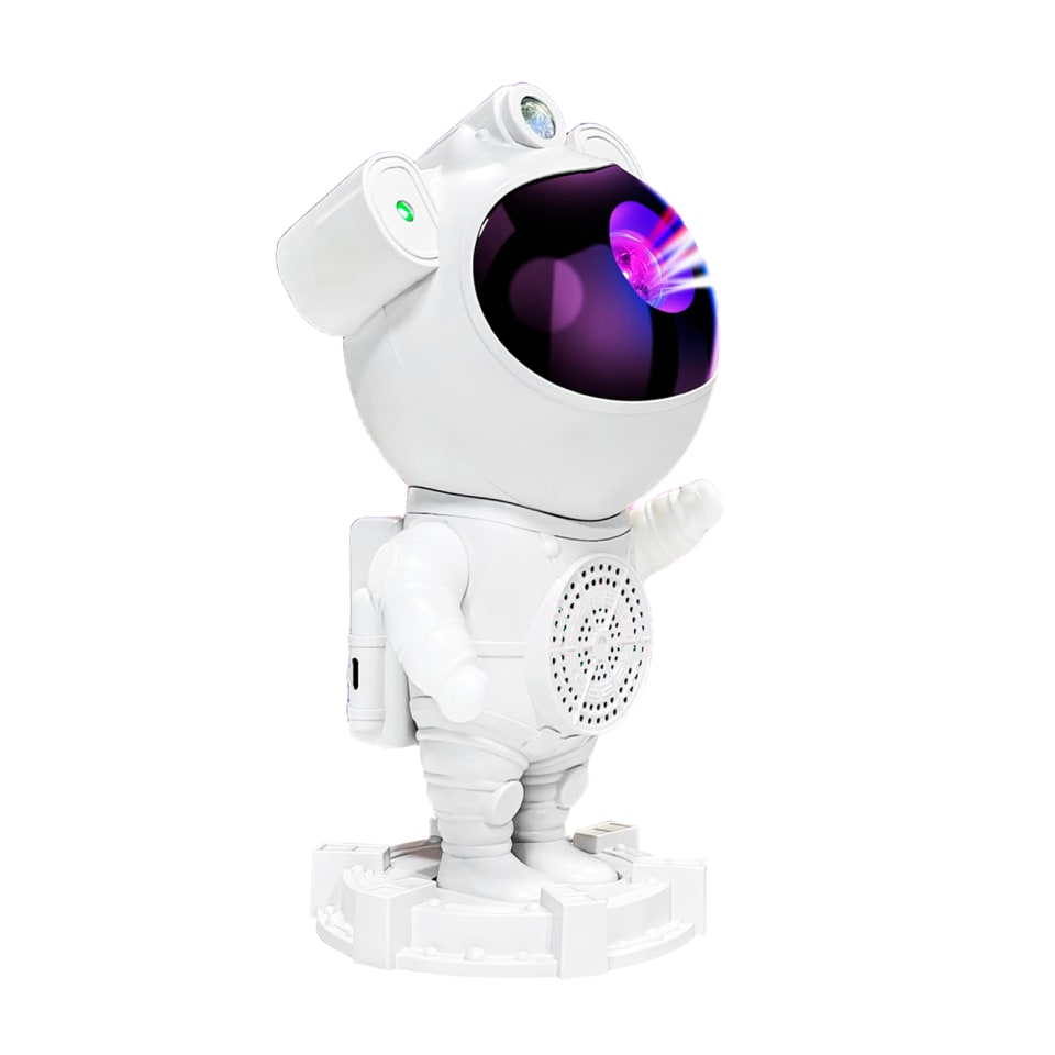 Astronaut projektorlampa och högtalare 23x12 cm