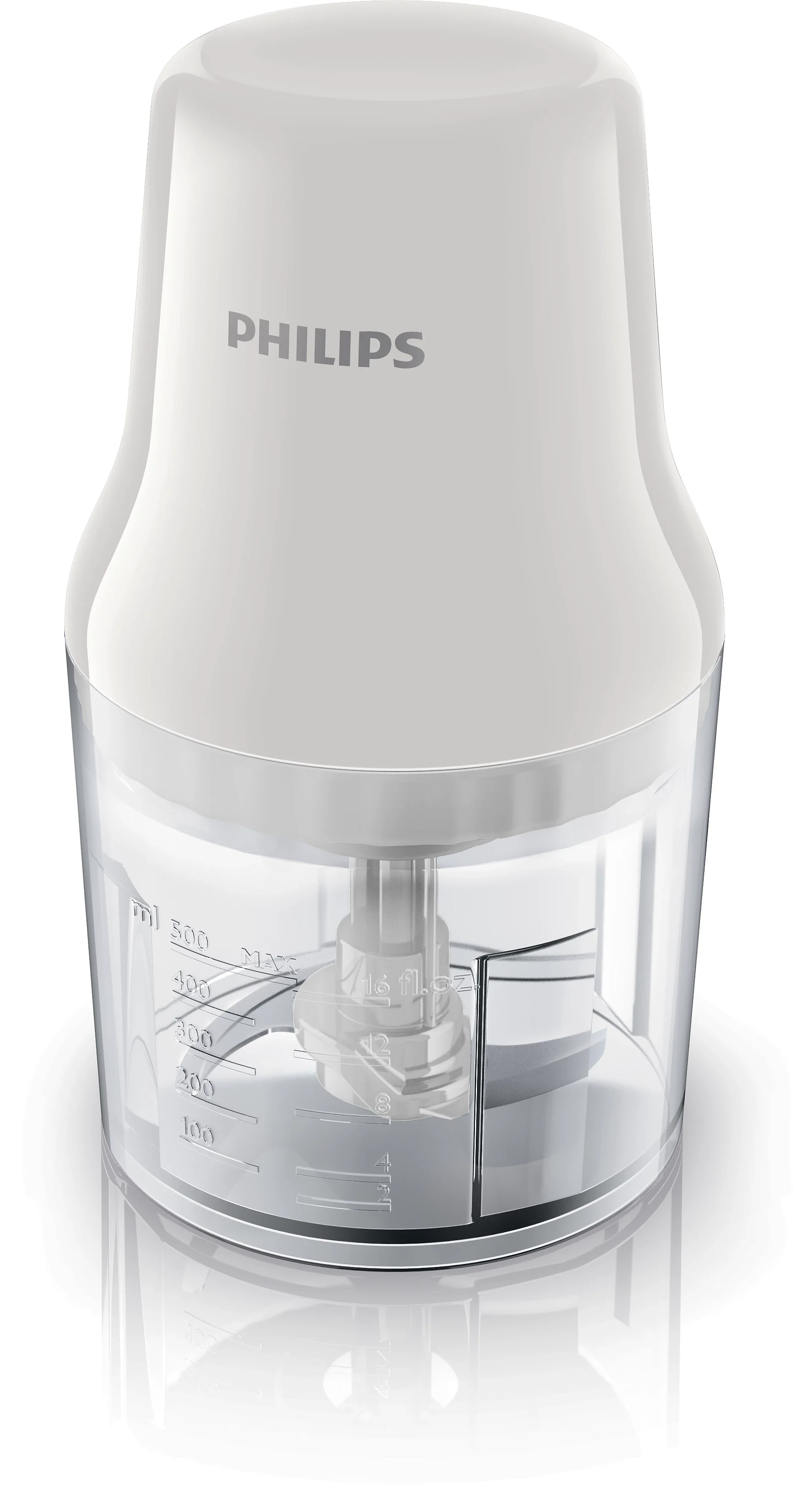 Philips minihackare vit HR1393/00