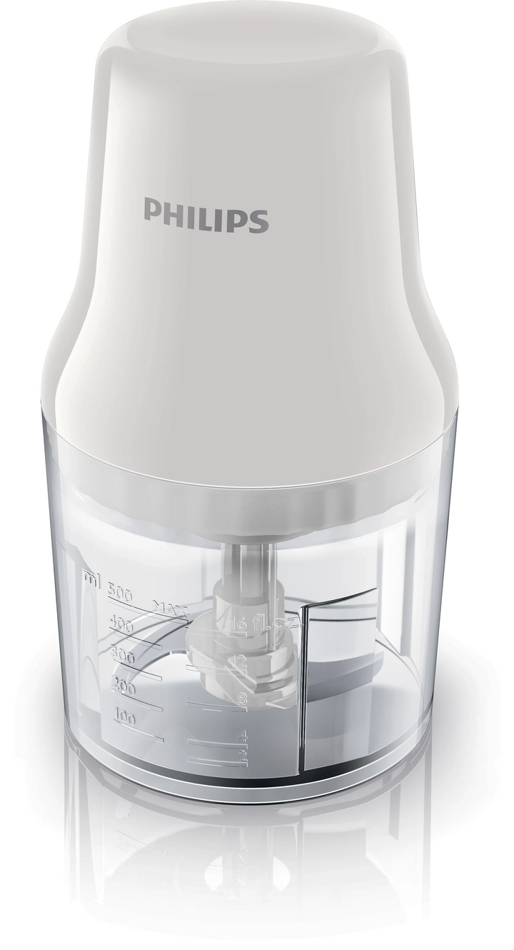 Philips minihackare vit HR1393/00