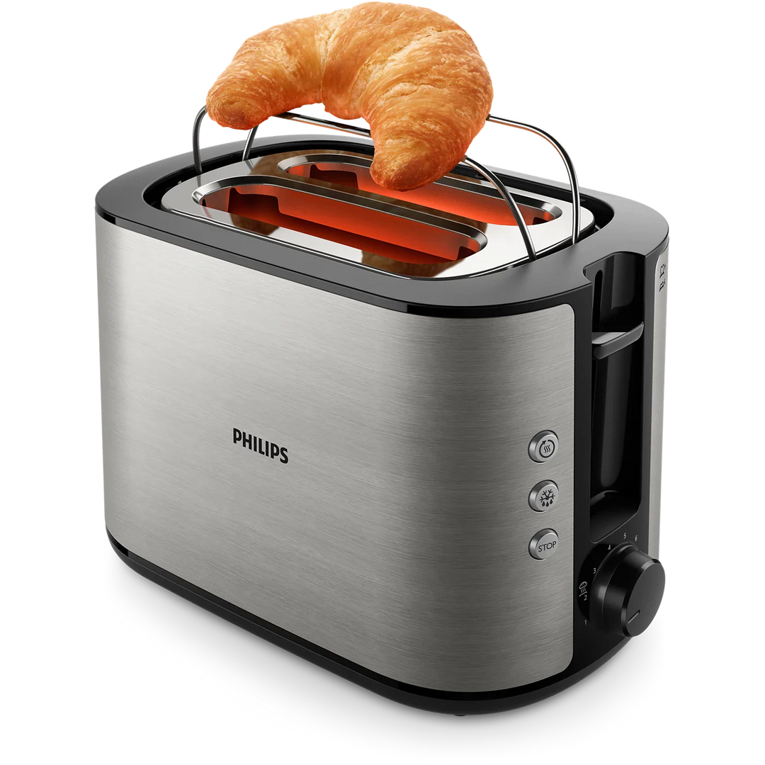 Philips brödrost stående stål HD2650/90
