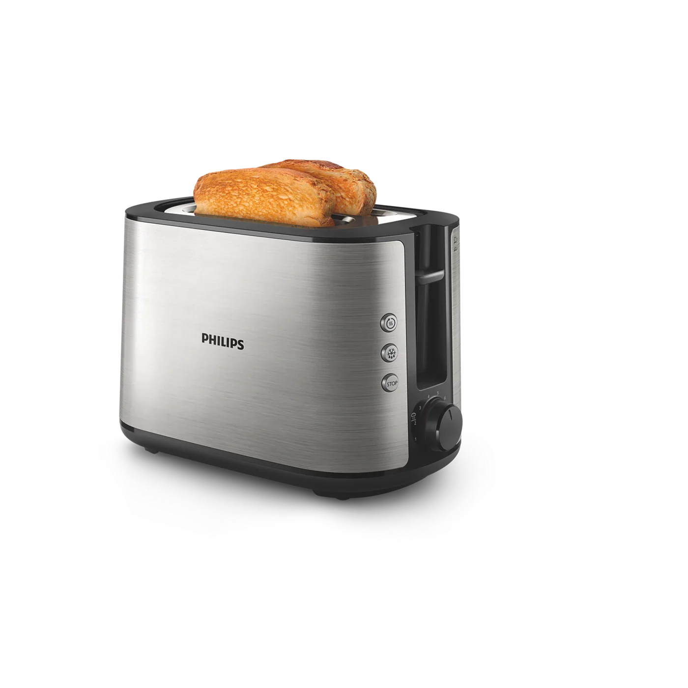 Philips brödrost stående stål HD2650/90