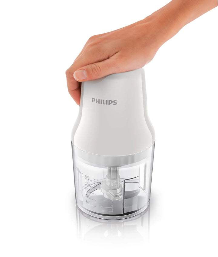 Philips minihackare vit HR1393/00