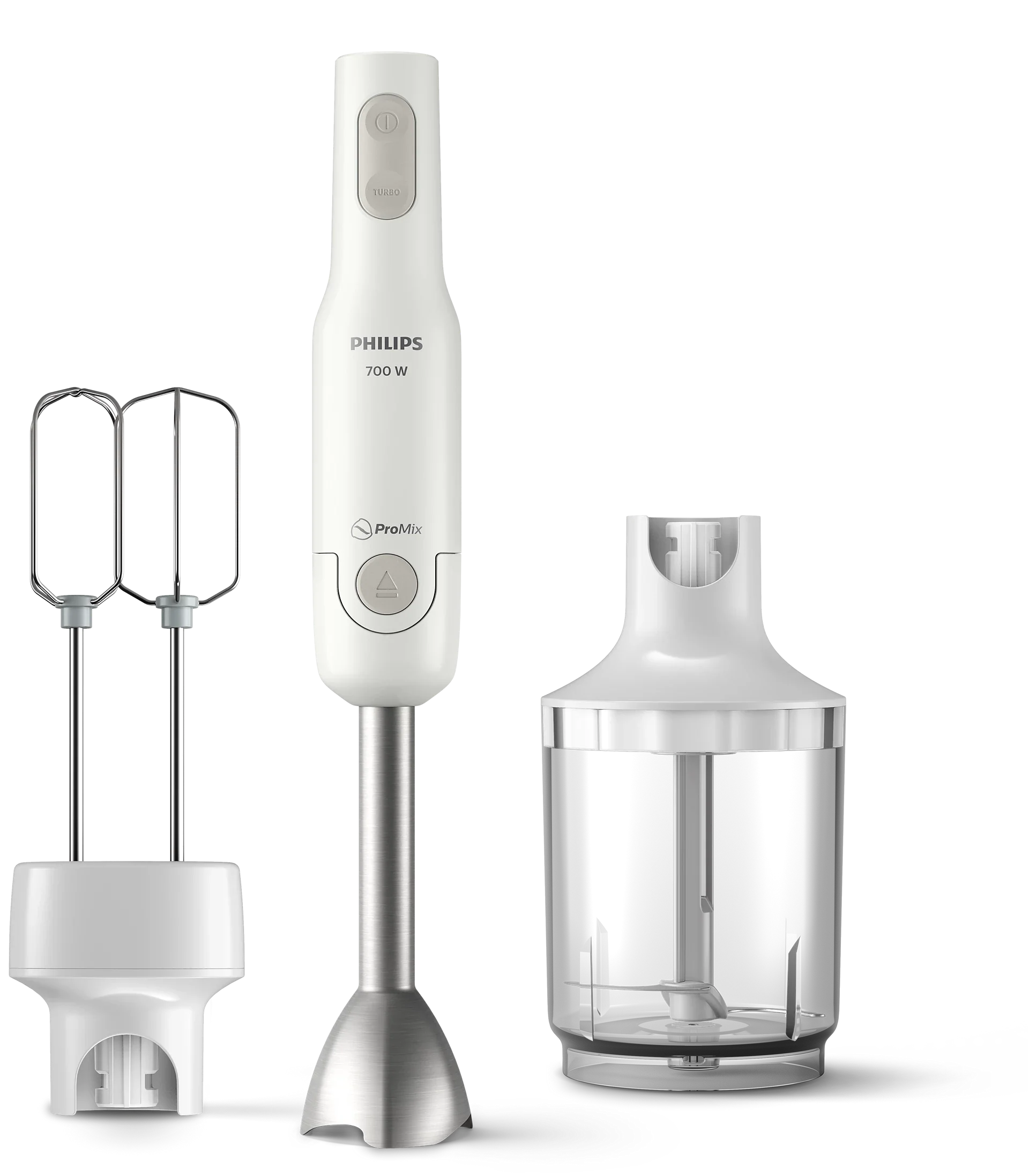 Philips stavmixer med minihackare och visp HR2546/00