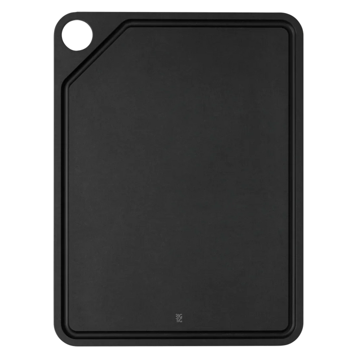 RIG-TIG - Cut-it skärbräda 39,8 cm svart med juicespår
