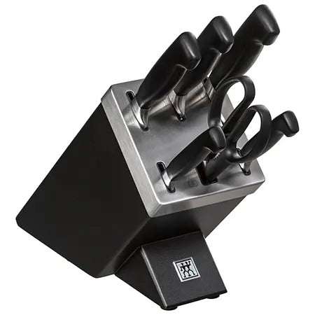 Zwilling - Four Stars knivblock, 7- m knivslipare